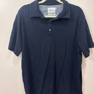 Goodfellow & Co Navy Short-Sleeve Polo
